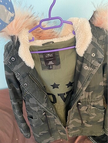 Mavi askeri mont - Görsel 10