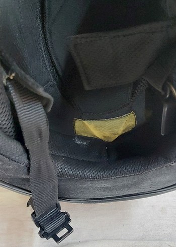 Desenli Siyah Zeus Motosiklet Kaskı M BEDEN - Görsel 6