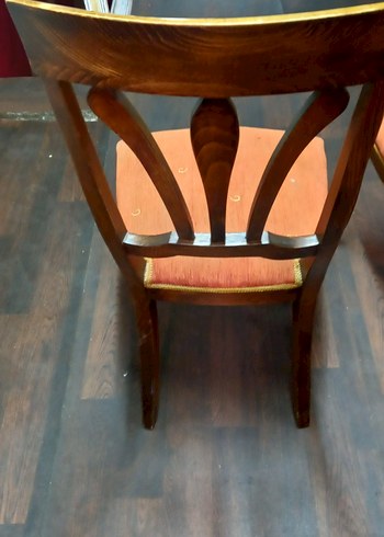 Parlak Bej Yüksek Sandalye - Görsel 2