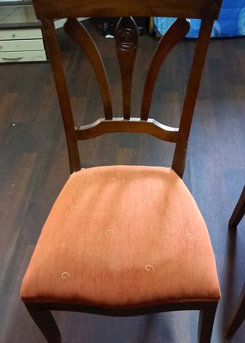 Parlak Bej Yüksek Sandalye - Görsel 4