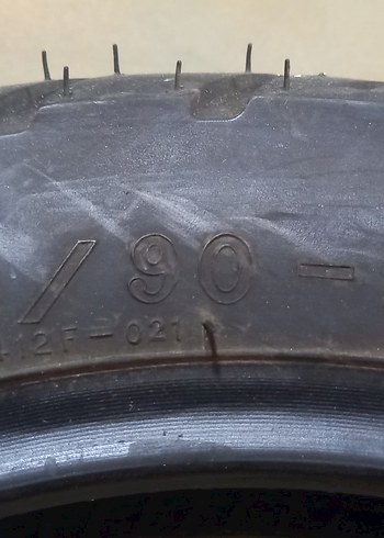 Siyah Lastik Motosiklet sifir skutur - Görsel 3