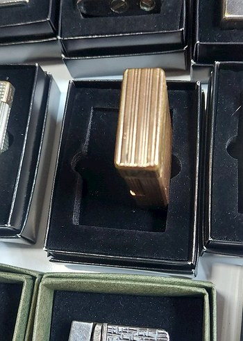 ST Dupont Ligne 1 / Line 1 uzun altın kaplama çakmak - Görsel 3