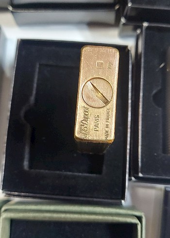 ST Dupont Ligne 1 / Line 1 uzun altın kaplama çakmak - Görsel 5