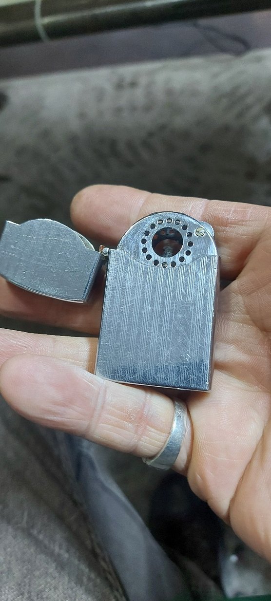 Orijinal,  vintage Zenith benzinli çakmak - Görsel 3