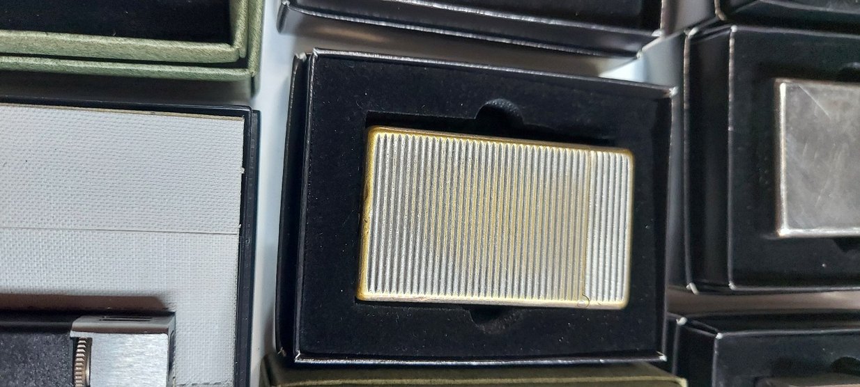 ST Dupont Ligne 1 / Line 1 uzun Gümüş kaplama çakmak - Görsel 3