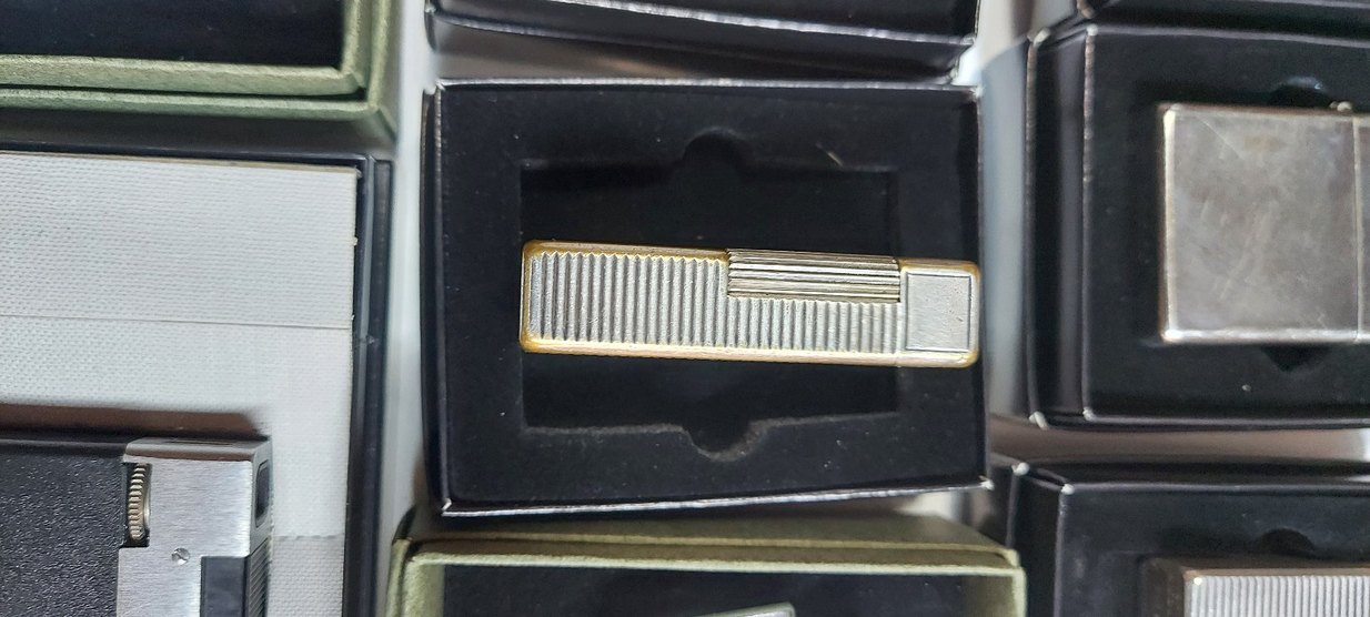 ST Dupont Ligne 1 / Line 1 uzun Gümüş kaplama çakmak - Görsel 2