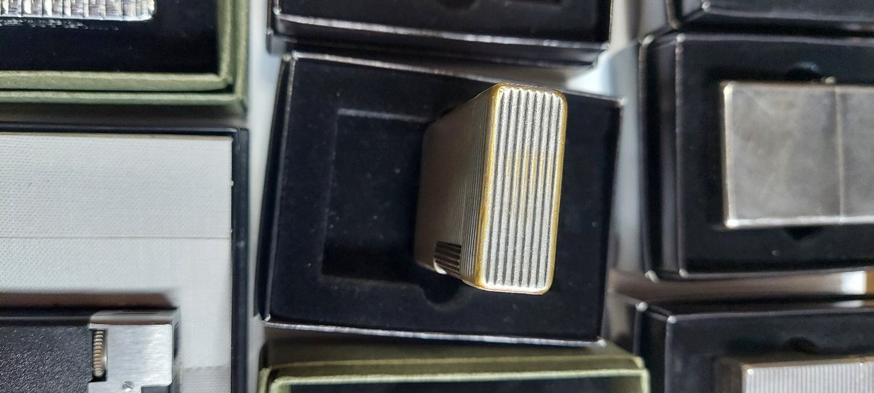 ST Dupont Ligne 1 / Line 1 uzun Gümüş kaplama çakmak - Görsel 5