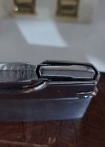 *Vintage Japon Üretimi roland Marka Benzinli Çakmak - Görsel 4