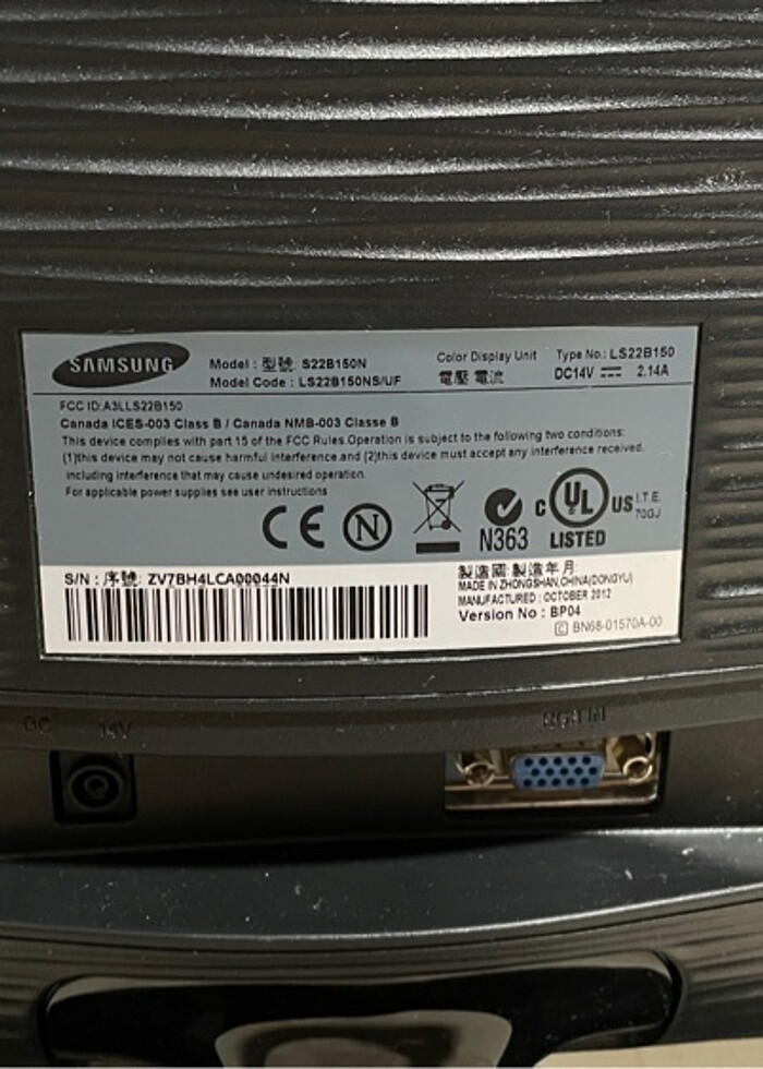 Samsung 60Hz 1920*1080 Monitör - Görsel 5