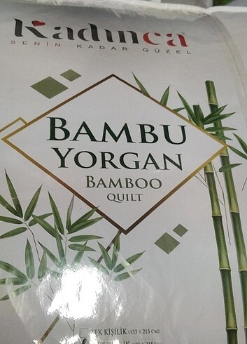 Bambu yorgan 