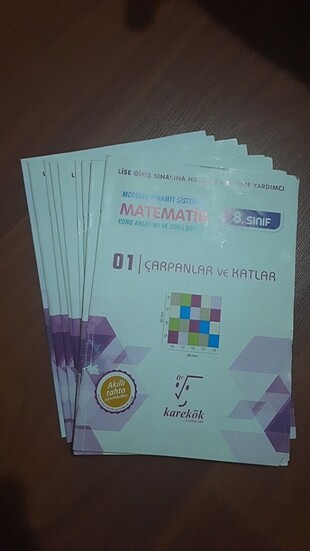 8. Sınıf lgs matematik karekök fasikülleri