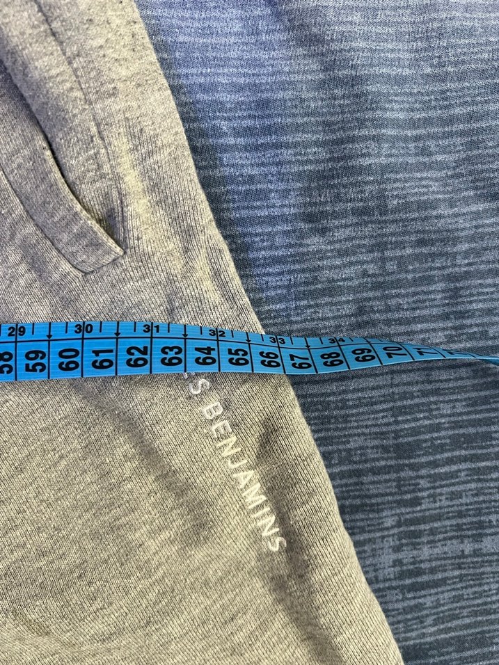 Gri Pamuklu Rahat Kesim Erkek Şort - Görsel 2