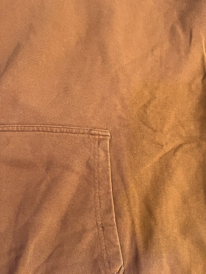 Kahverengi Kapüşonlu Erkek Sweatshirt - Görsel 5