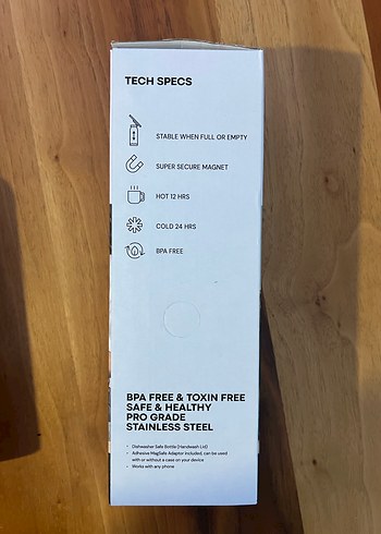 Siyah Vakumlu Termos Matara - Görsel 4