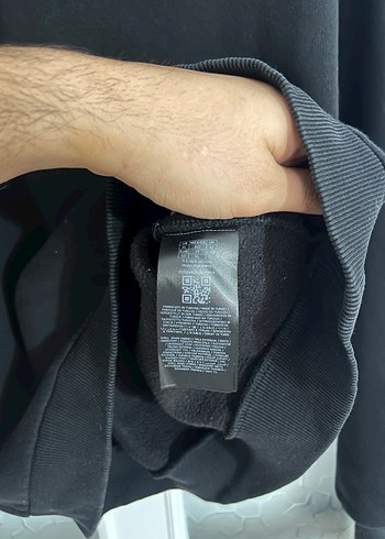 Guess Siyah Kapüşonlu Sweatshirt - Görsel 3