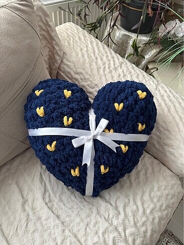 Puffy Kalpli yastık - Görsel 5