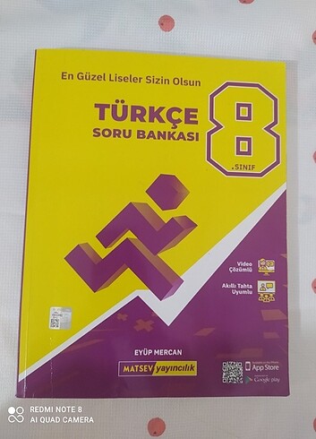 8. Sınıf Matsev Türkçe Soru Bankası