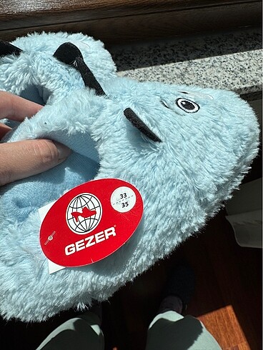 Gezer Gezer yeni etiketli 33-35 numara arası unisex ev pandufu