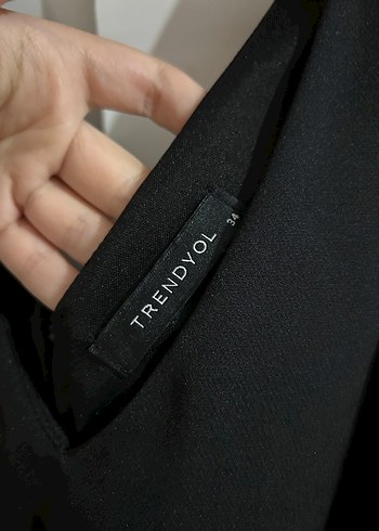 Trendyolmilla Kadın Siyah Şort Tulum - Görsel 4