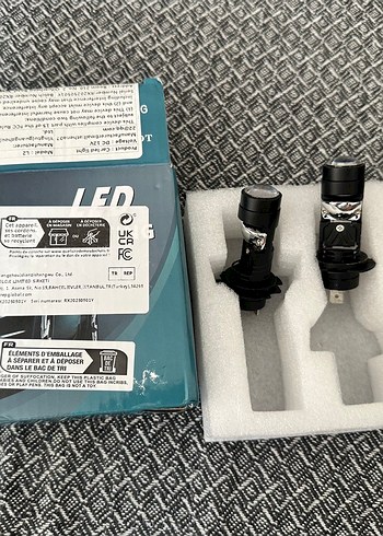 H7 mini mercekli led