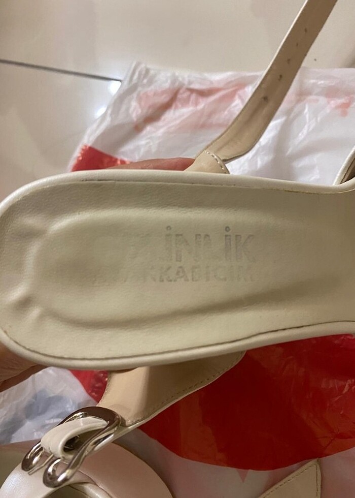 Gelinlik ayakkabıcım 37 numara  - Görsel 3