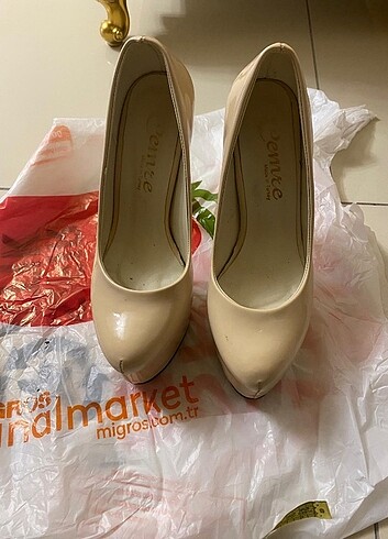 Platform uzun topuklu ayakkabı - Görsel 6