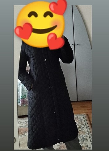 40 Beden siyah Renk Kışlık mont