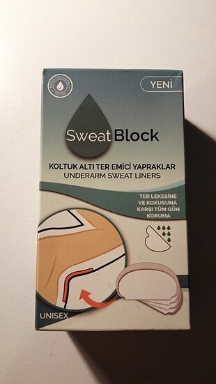 Sweat Block Ter Emici Yapraklar