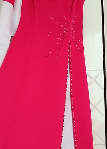 Askılı abiye elbise  - Görsel 2