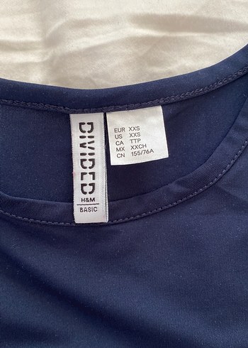 H&M üste oturan esnek crop - Görsel 3