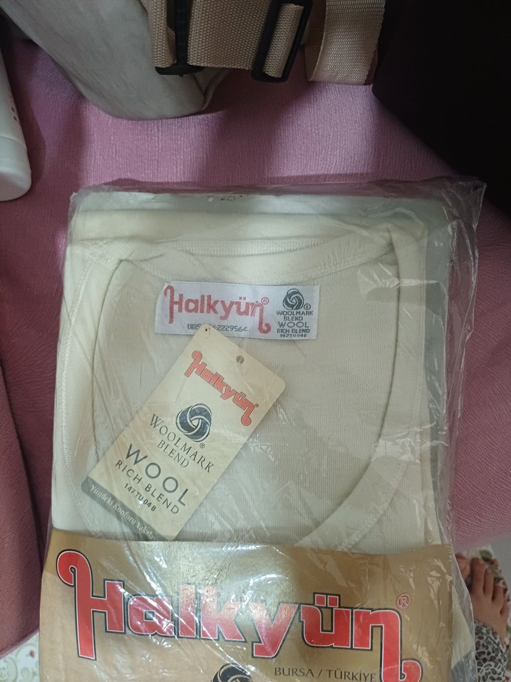 yünlü Erkek İçlik kısa kol üst - Görsel 2