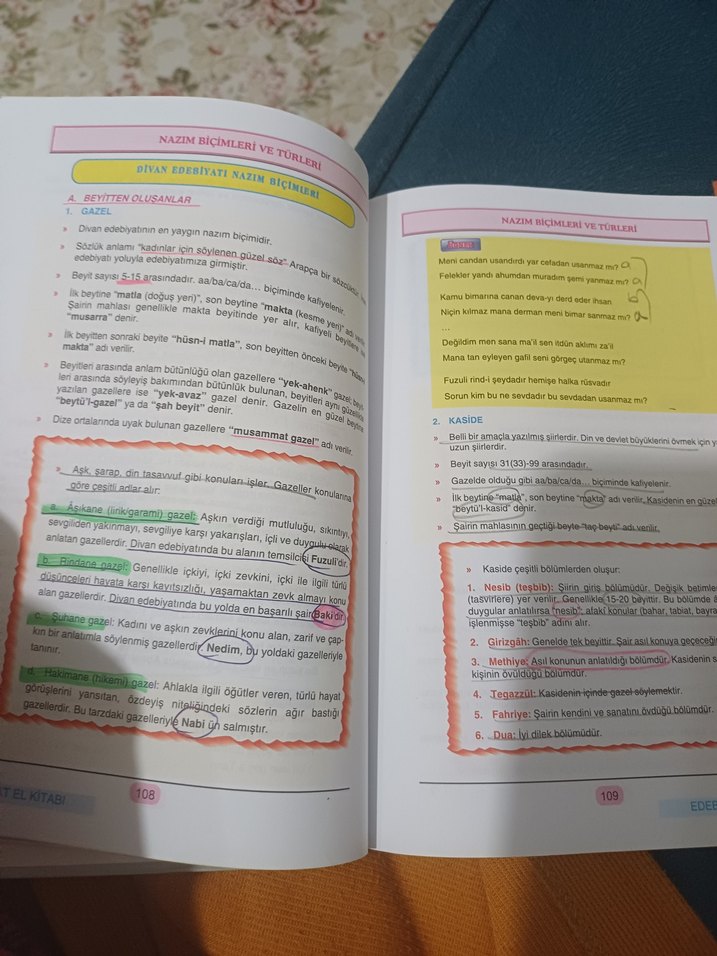 ayt Edebiyat El Kitabı - Yeni Müfredat - Görsel 2