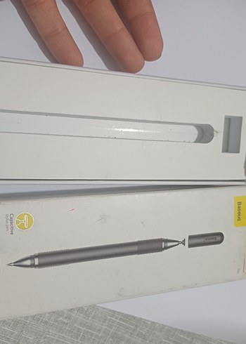 Beden Siyah ve Gri Mekanik çift taraflı tablet Kalem