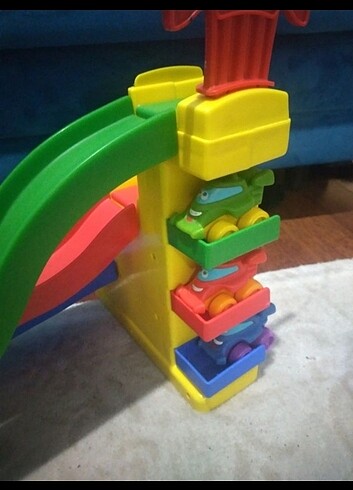 Beden Renk Playskool üçlü kaydırak seti