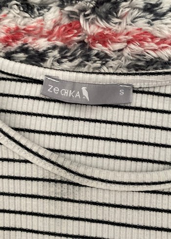 Uzun Zebra Desenli Bohem Kadın Elbise - Görsel 4