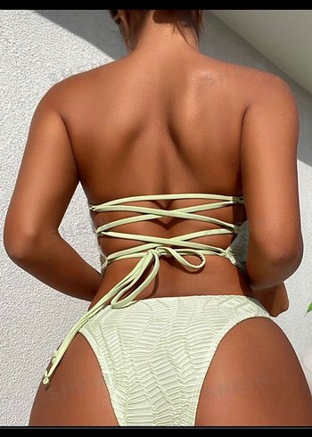 Mint üçgen Bikini - Görsel 2