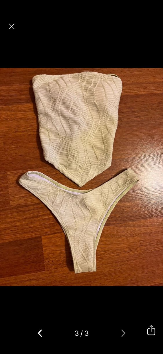 Mint üçgen Bikini - Görsel 3