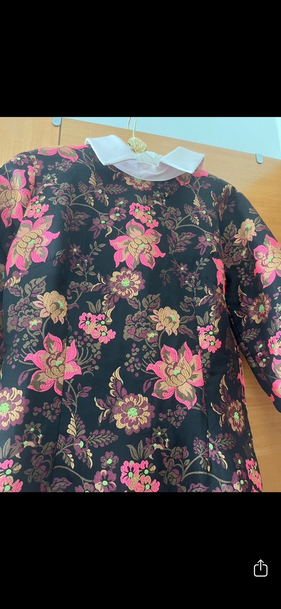 Çiçek Desenli Bohem  Elbise - Görsel 2