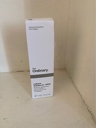 The ordinary caffeine solution