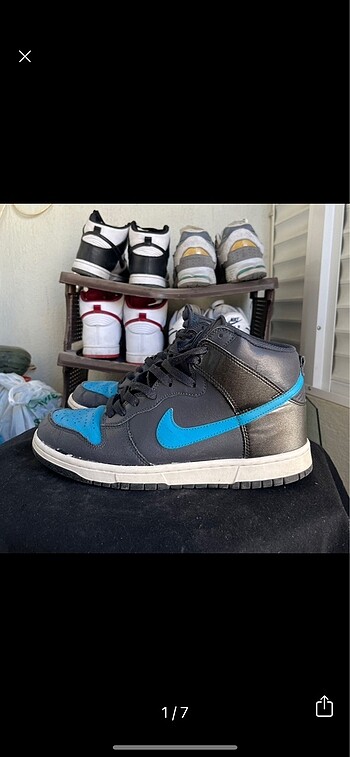 Nike dunk high 43 numara