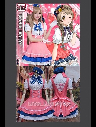 Diğer love live kotori minami candy maid cosplay