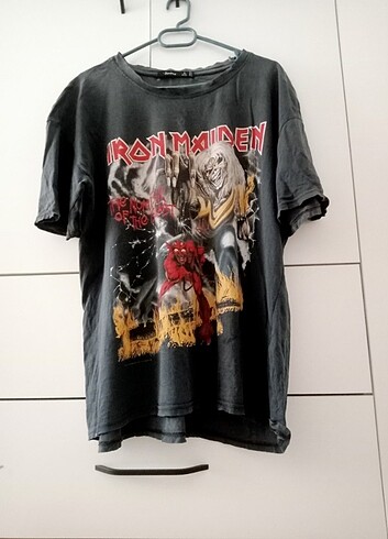 iron maiden metal grup tişört 