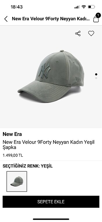 New Era Şapka
