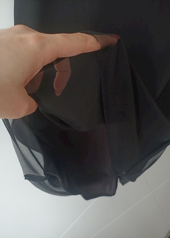 Kadın Siyah Uzun Etek - Görsel 3