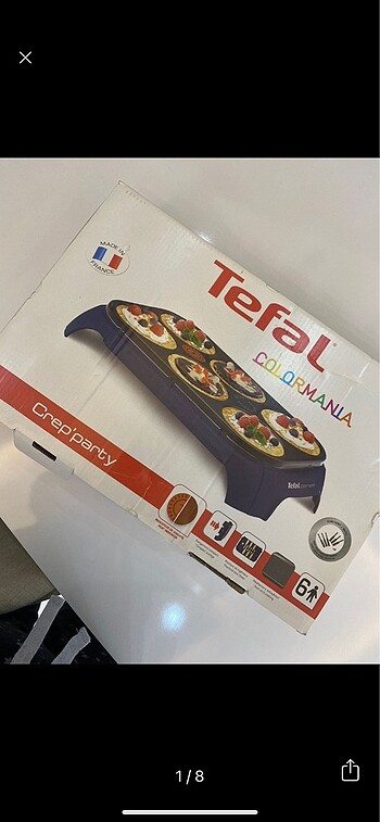 Tefal krep, pankek makinesi