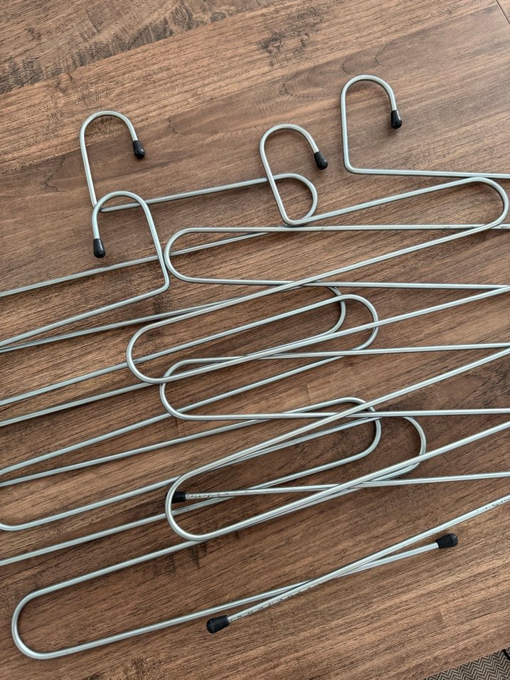 5 Katlı Metal pantolon Askısı - Görsel 2