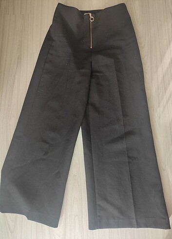 Culotte bilek boy bol paça pantolon