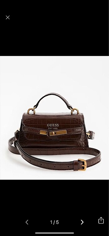 Guess acı kahve çanta