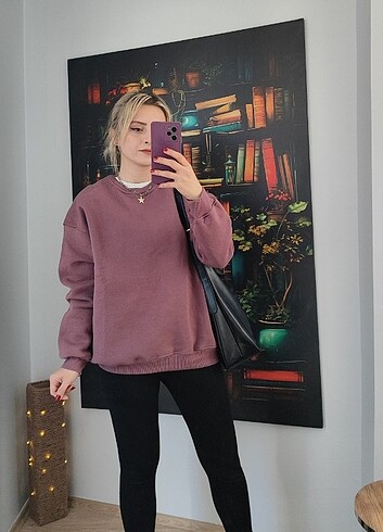 Diğer Gül kurusu sweatshirt 