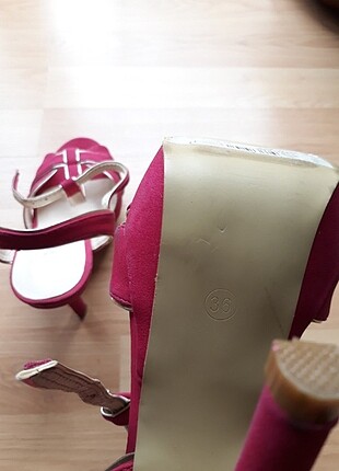 Bershka Topuklu platform ayakkabı 